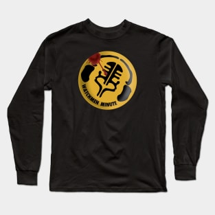 Watchmen Minute Podcast Logo Long Sleeve T-Shirt